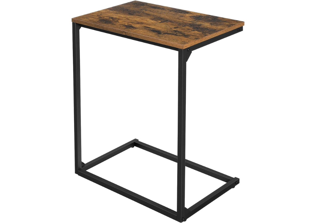 VASAGLE C Shape End Table